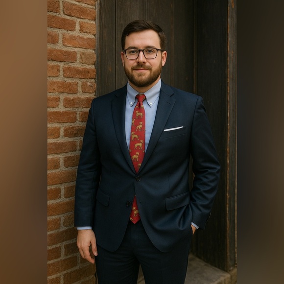 Chocolate Labrador Silk Tie by Alynn Neckwear – Made in USA
Preloved - Picture 1 of 7